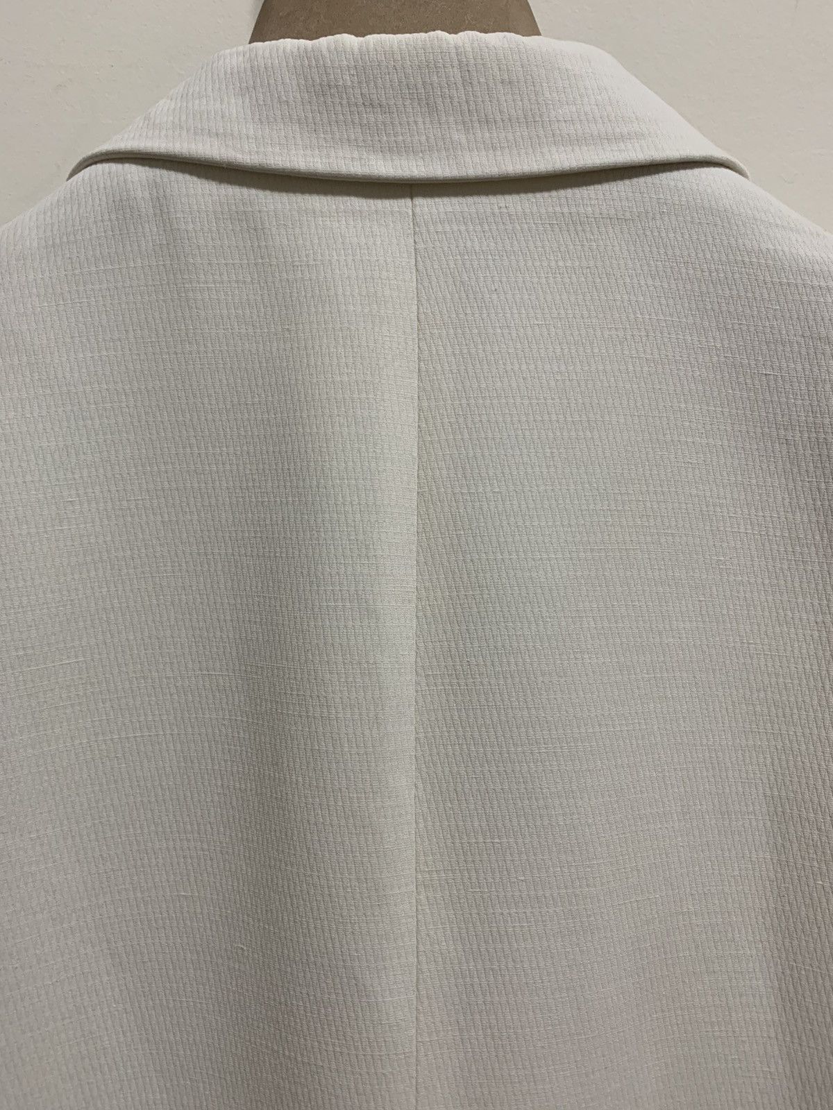 Dries Van Noten Worn ONCE €1045 textured linen blazer, IT48-50, MI Belgium Size 38R - 11 Thumbnail