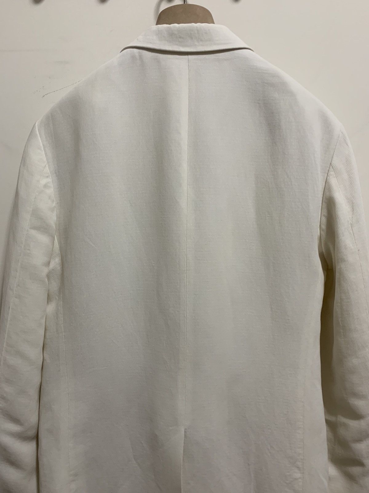 Dries Van Noten Worn ONCE €1045 textured linen blazer, IT48-50, MI Belgium Size 38R - 10 Thumbnail