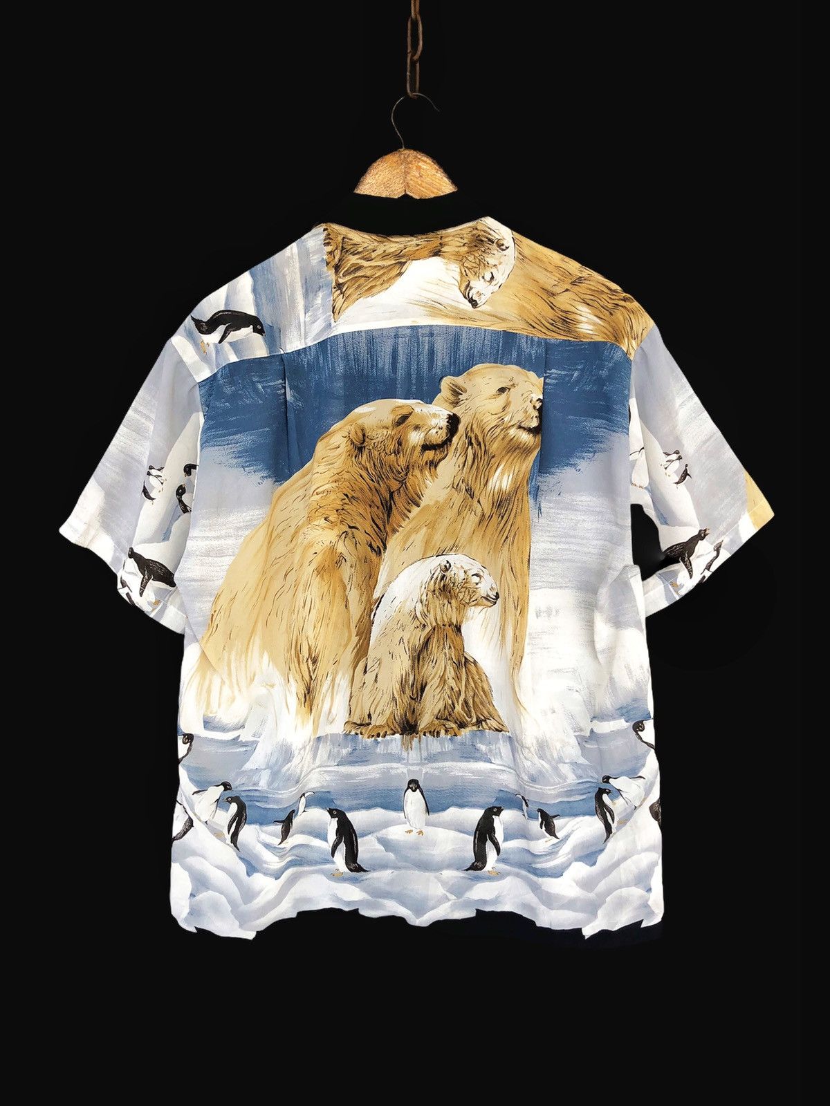 Art Comes First RARE🔥Grosbec 🇮🇹 "Antarctic" Motif B/D Baroque Shirt Size US L / EU 52-54 / 3 - 1 Thumbnail