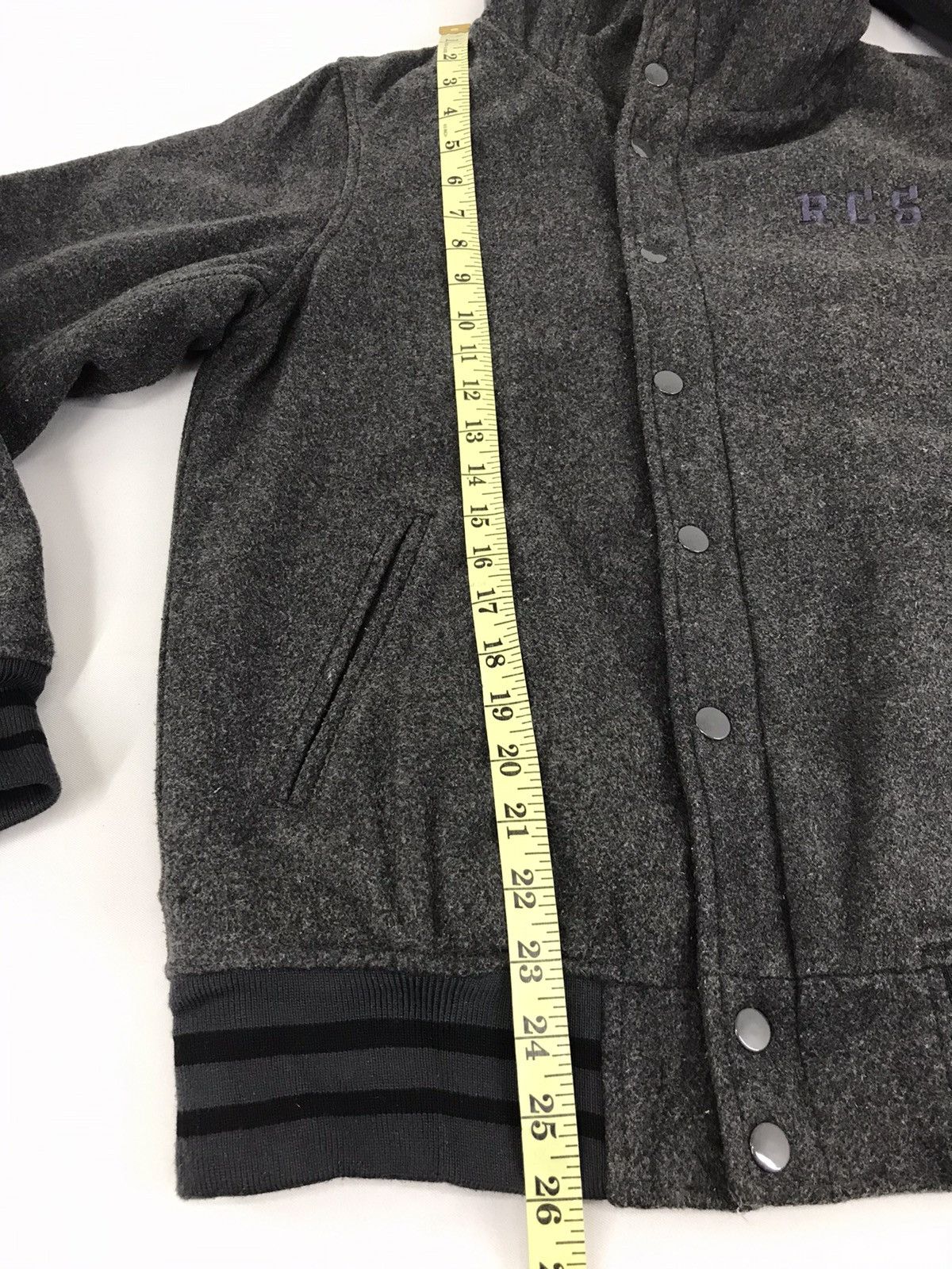Japanese Brand Rodeo Crown RCS Wool Varsity Jacket Hoodies Quilted Inner Size US M / EU 48-50 / 2 - 13 Thumbnail