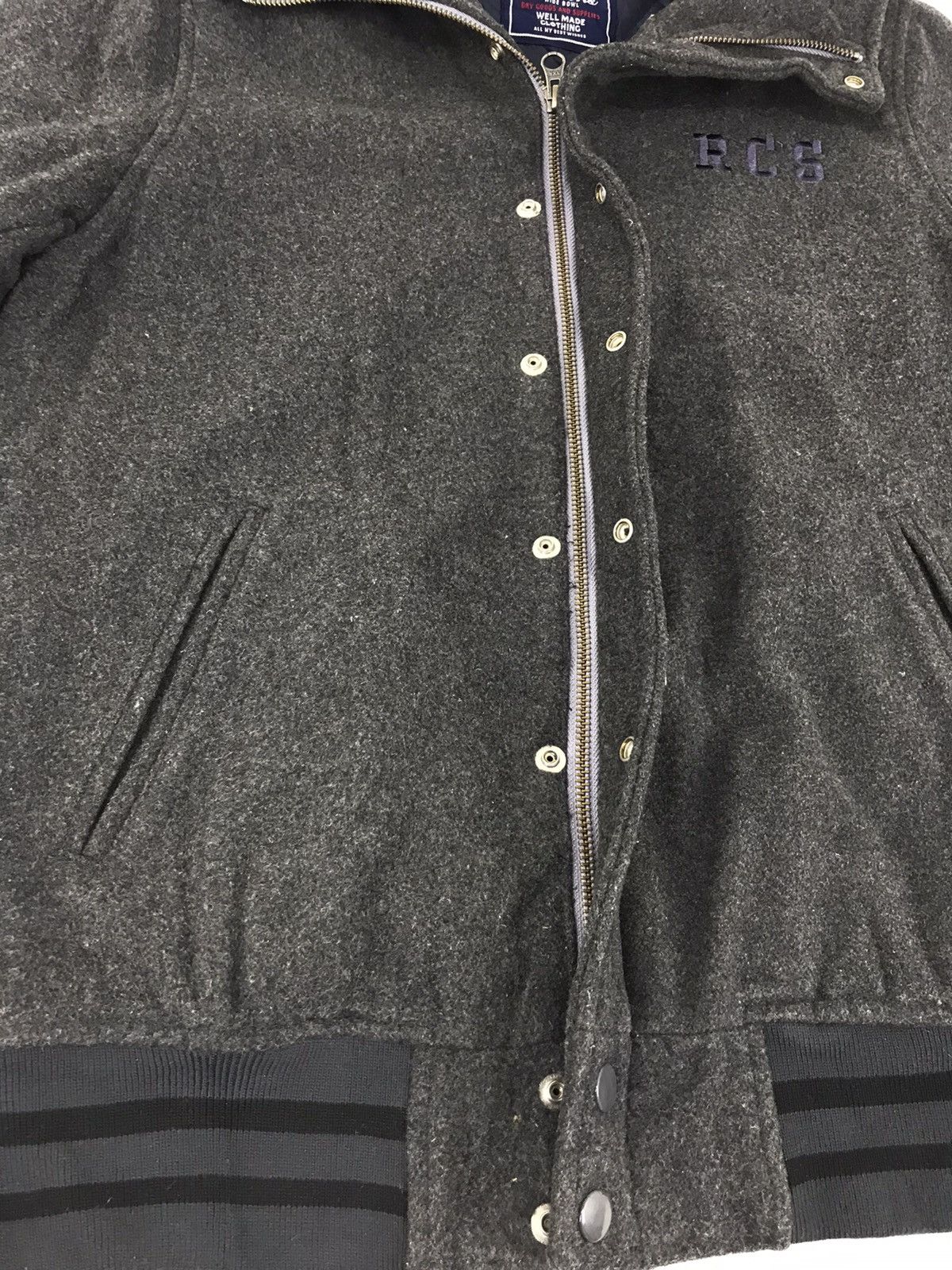 Japanese Brand Rodeo Crown RCS Wool Varsity Jacket Hoodies Quilted Inner Size US M / EU 48-50 / 2 - 5 Thumbnail