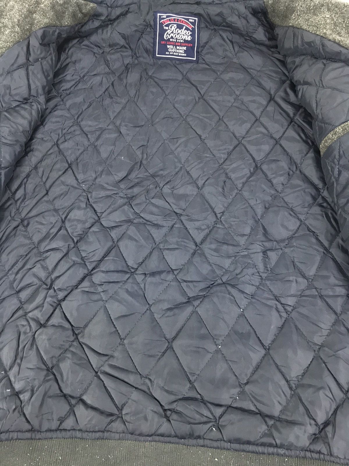 Japanese Brand Rodeo Crown RCS Wool Varsity Jacket Hoodies Quilted Inner Size US M / EU 48-50 / 2 - 7 Thumbnail