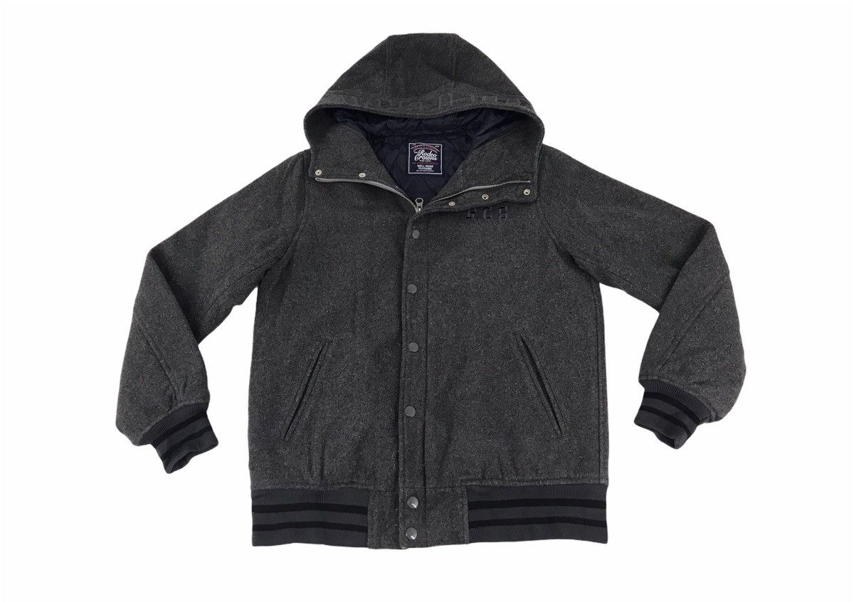 Rodeo Crown RCS Wool Varsity Jacket Hoodies Quilted Inner