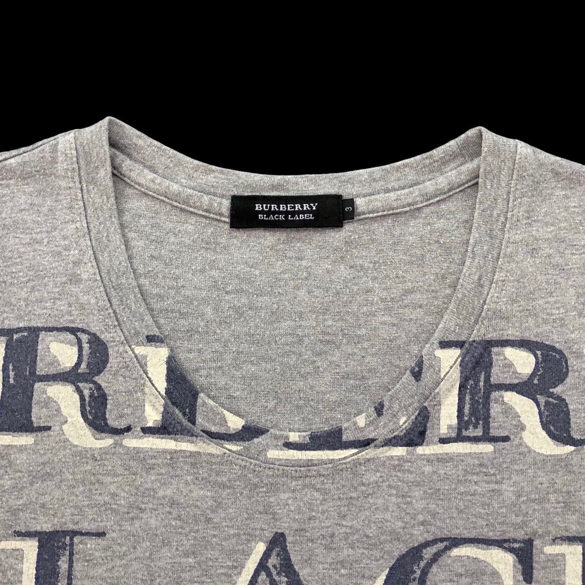 Burberry Burberry Black Label Spellout T-shirt Size US M / EU 48-50 / 2 - 6 Thumbnail