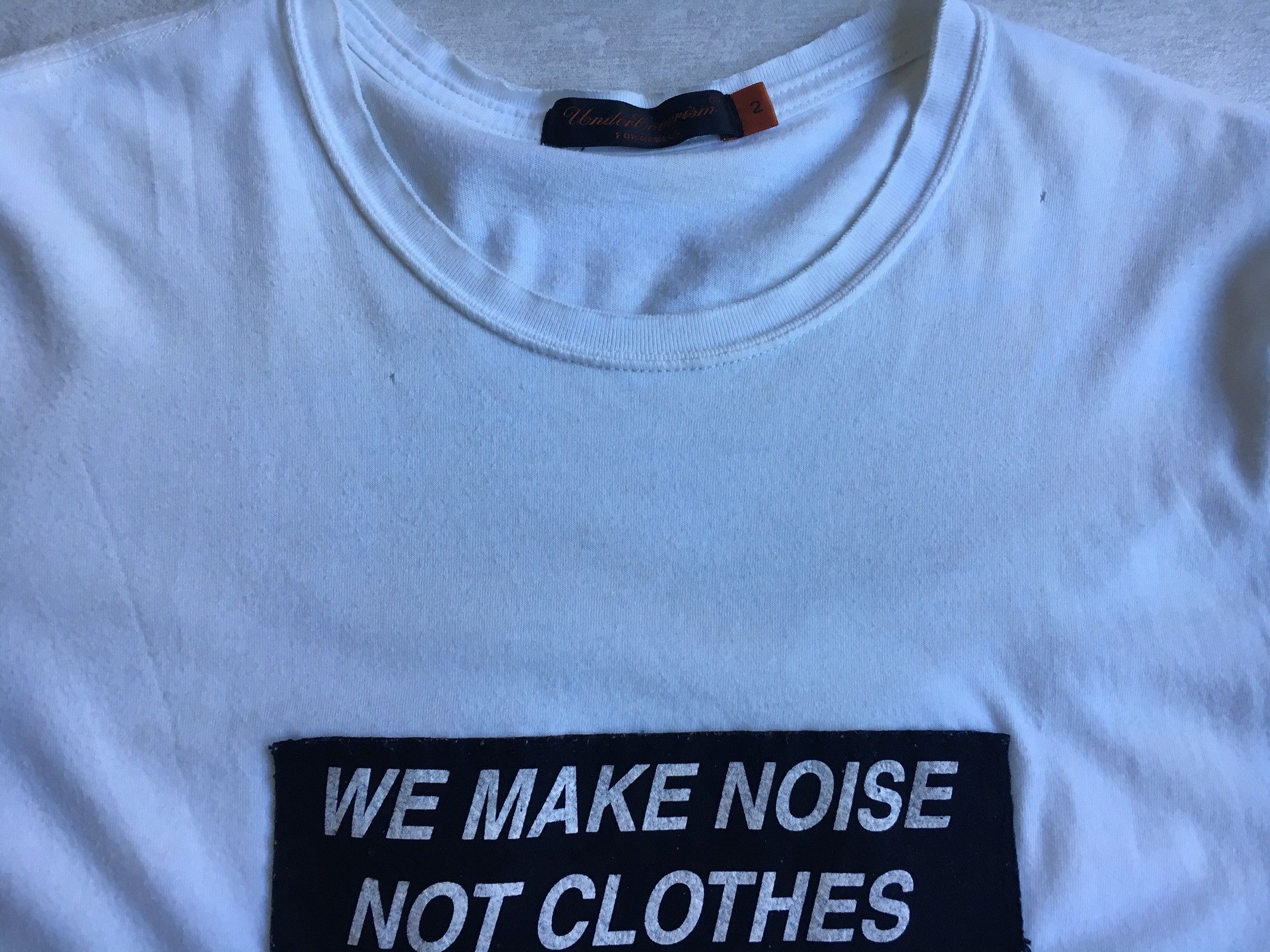 Undercover AW05 OG We Make Noise Not Clothes Patch Tee Size US M / EU 48-50 / 2 - 2 Thumbnail