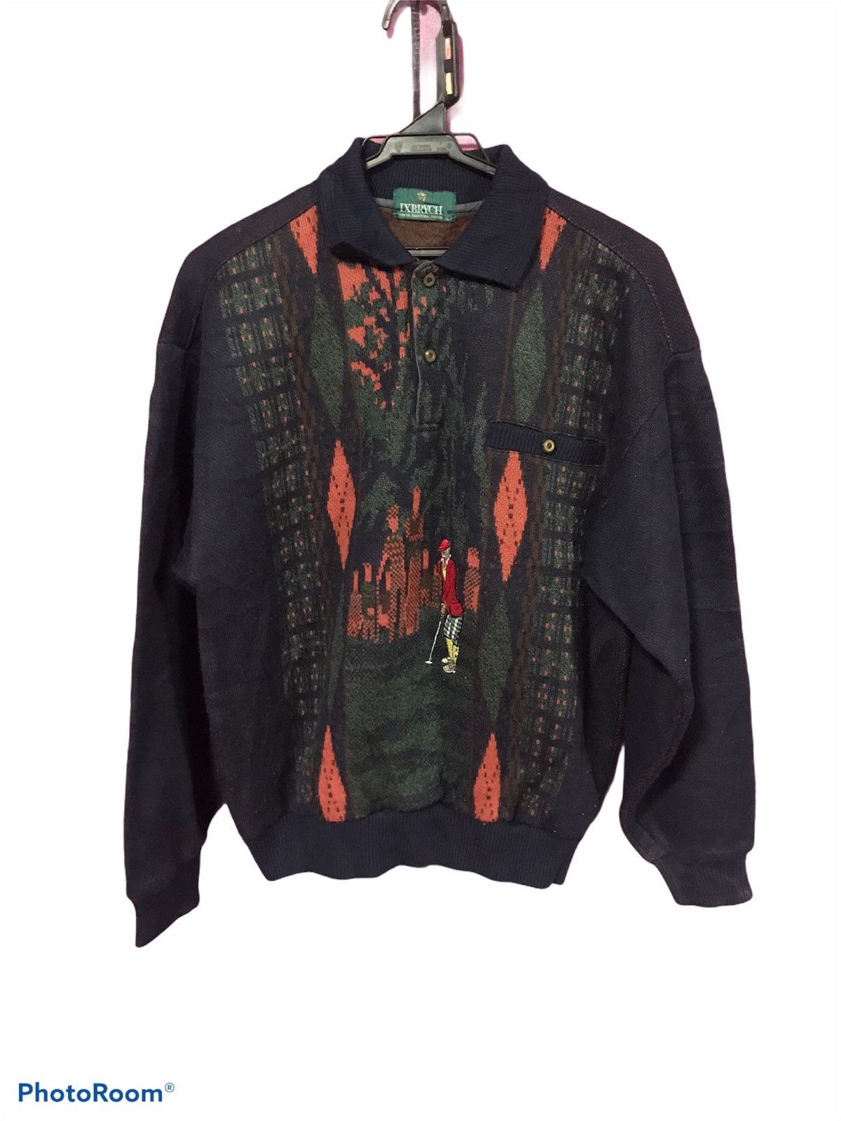 Japanese Brand IYBRYCH BLUE SIZE L KNITWEAR LONG SLEEVE Size US L / EU 52-54 / 3 - 1 Thumbnail