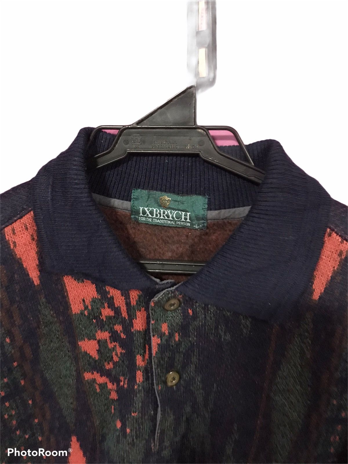 Japanese Brand IYBRYCH BLUE SIZE L KNITWEAR LONG SLEEVE Size US L / EU 52-54 / 3 - 4 Thumbnail