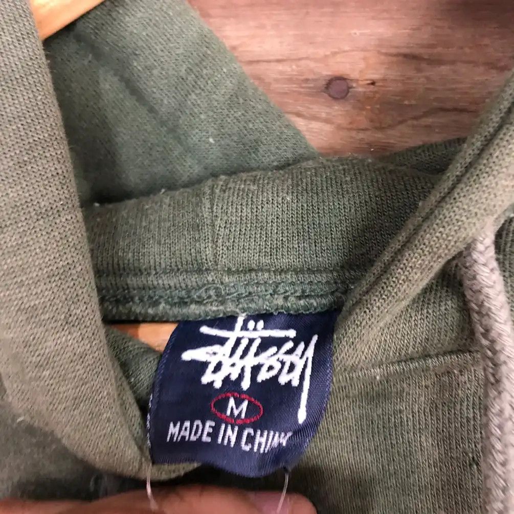 Stussy Stussy crown faded Green Big Logo Hoodies sweatshirt #3739DL Size US M / EU 48-50 / 2 - 3 Thumbnail