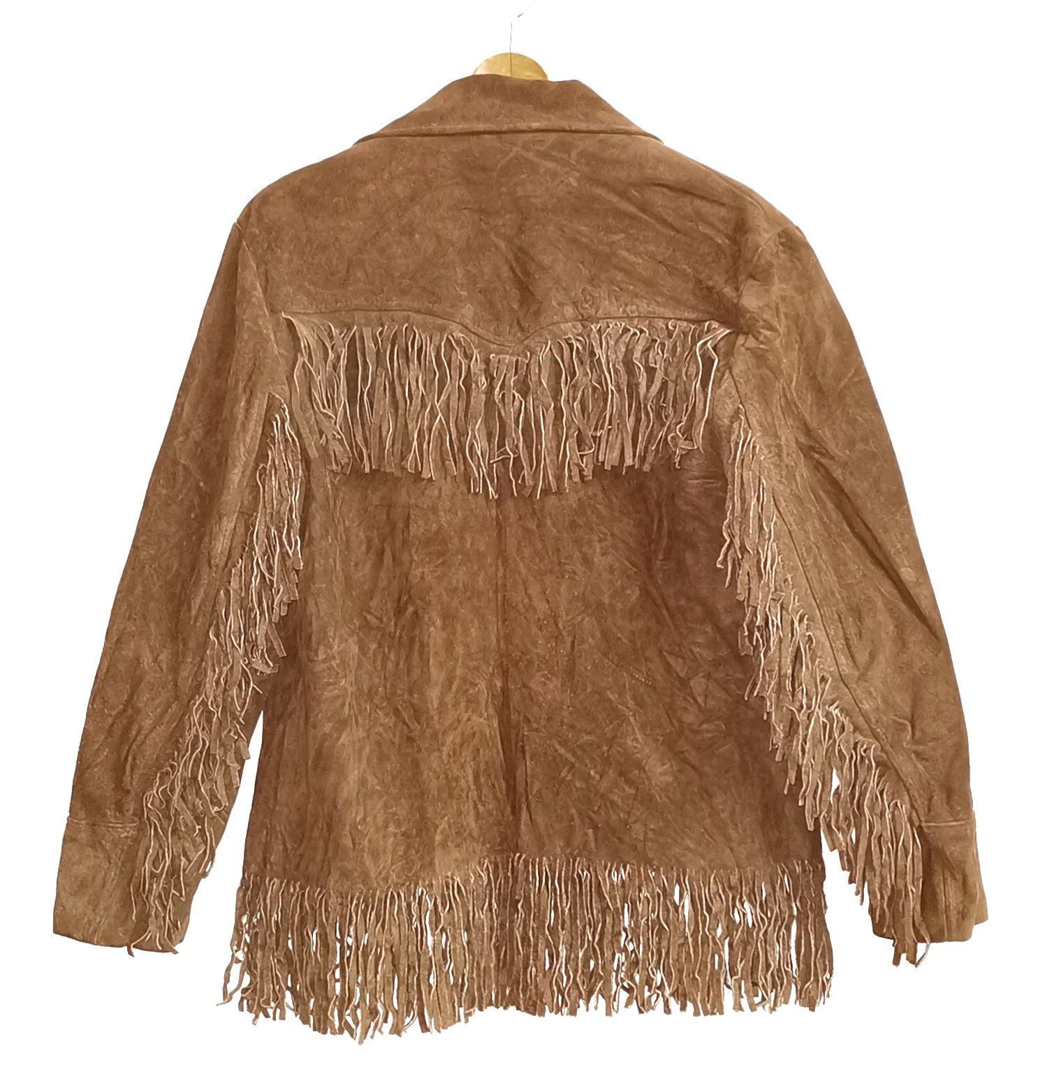 Mens Western Suede Leather Jacket