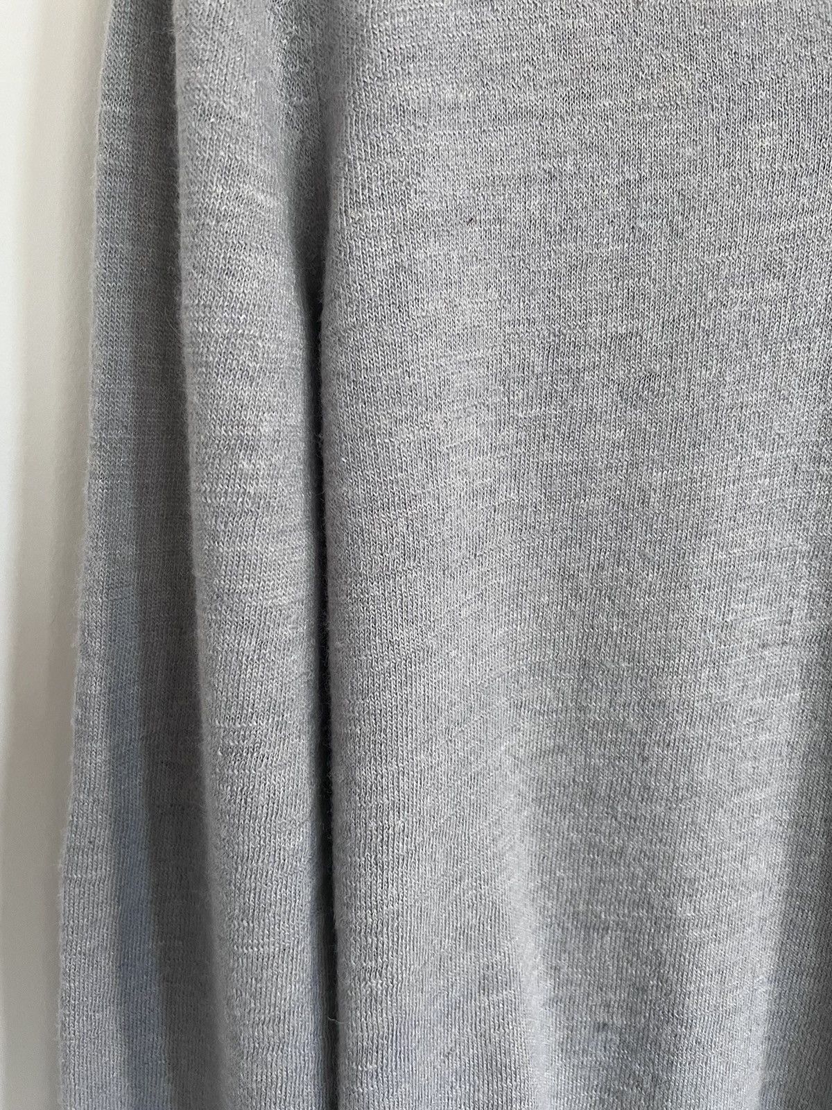 Maison Margiela FW13 Leather elbow-patch v-neck sweater/jumper, L, worn x 6 Size US L / EU 52-54 / 3 - 6 Thumbnail
