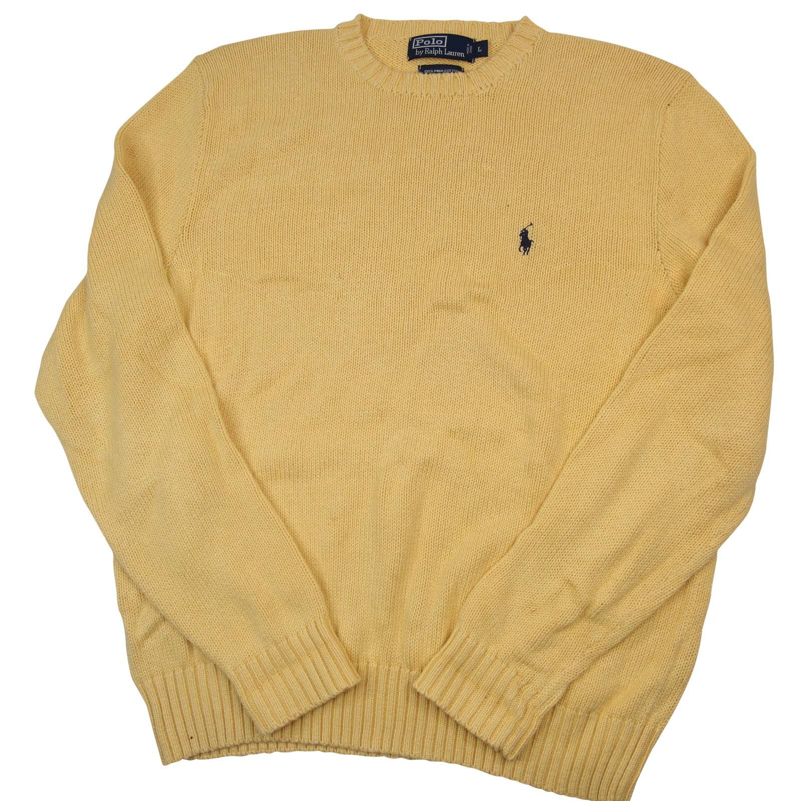 Polo Ralph Lauren × Vintage Vintage Polo Ralph Lauren Knit Sweater Size US L / EU 52-54 / 3 - 1 Thumbnail