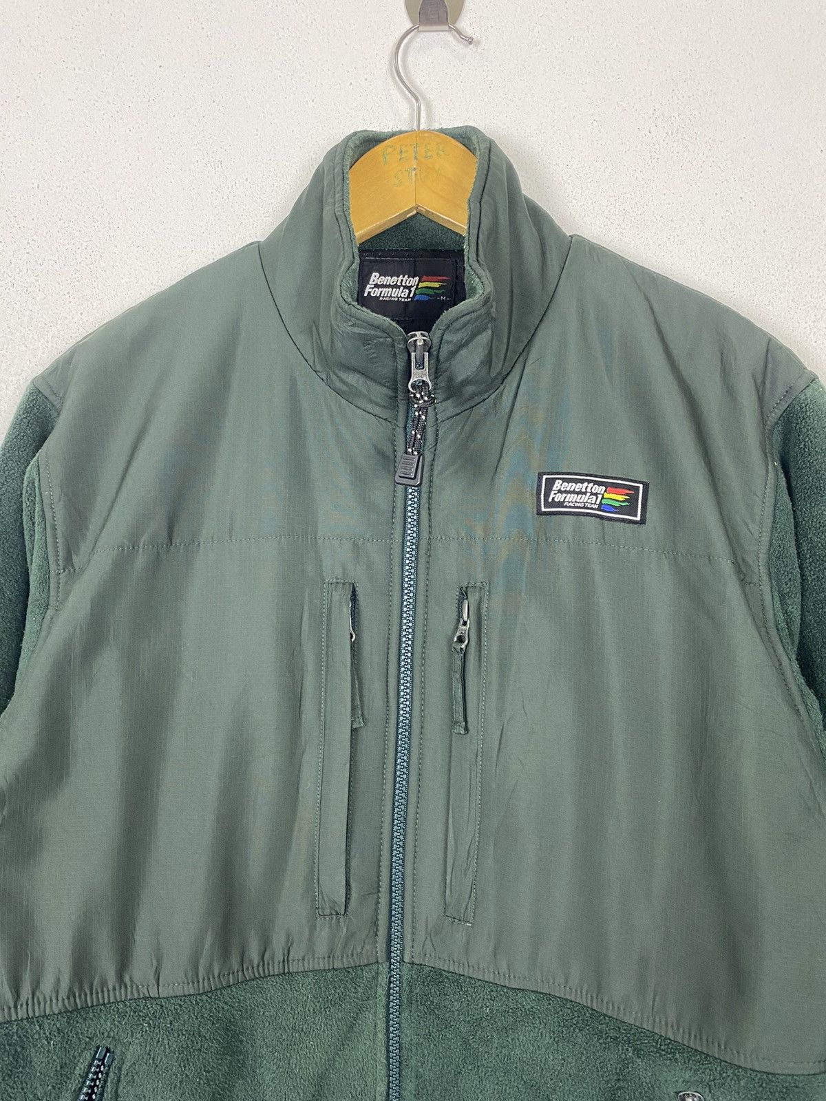 Benetton × Sports Specialties BENETTON FORMULA 1 RACING TEAM FLEECE SWEATER NICE DESIGN Size US M / EU 48-50 / 2 - 7 Thumbnail