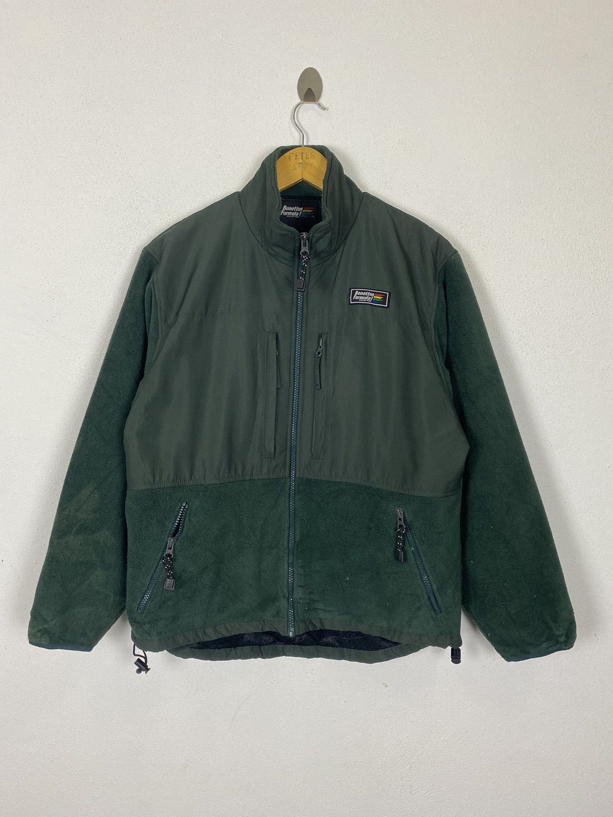 Benetton × Sports Specialties BENETTON FORMULA 1 RACING TEAM FLEECE SWEATER NICE DESIGN Size US M / EU 48-50 / 2 - 3 Thumbnail