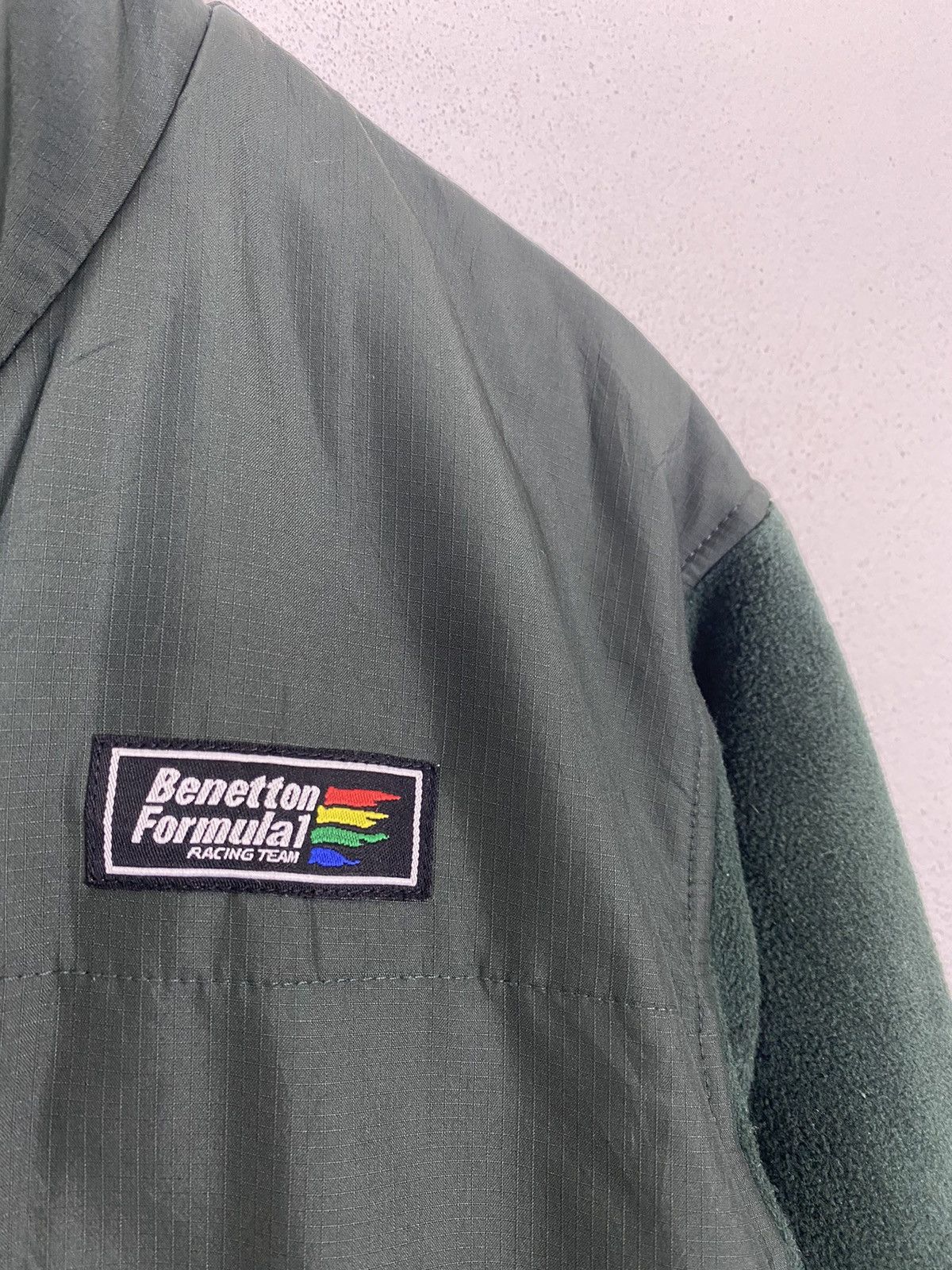 Benetton × Sports Specialties BENETTON FORMULA 1 RACING TEAM FLEECE SWEATER NICE DESIGN Size US M / EU 48-50 / 2 - 9 Thumbnail