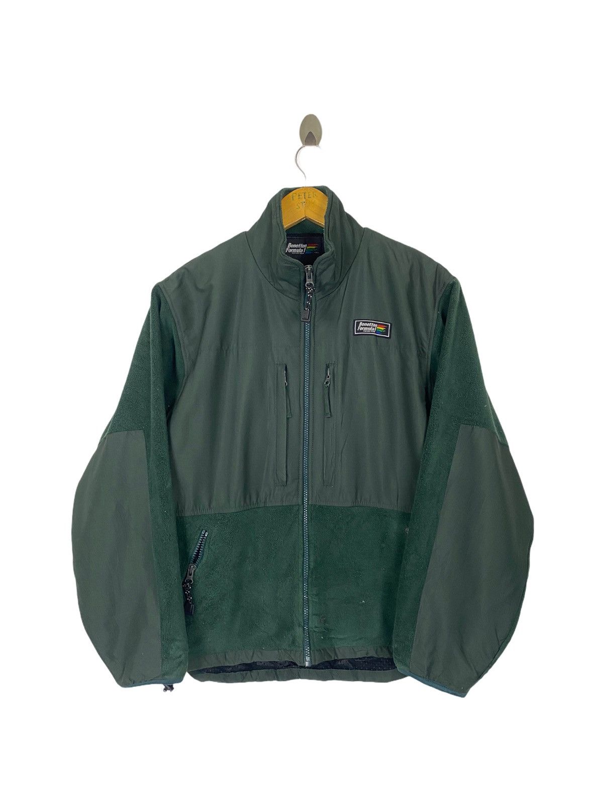 Benetton × Sports Specialties BENETTON FORMULA 1 RACING TEAM FLEECE SWEATER NICE DESIGN Size US M / EU 48-50 / 2 - 1 Thumbnail
