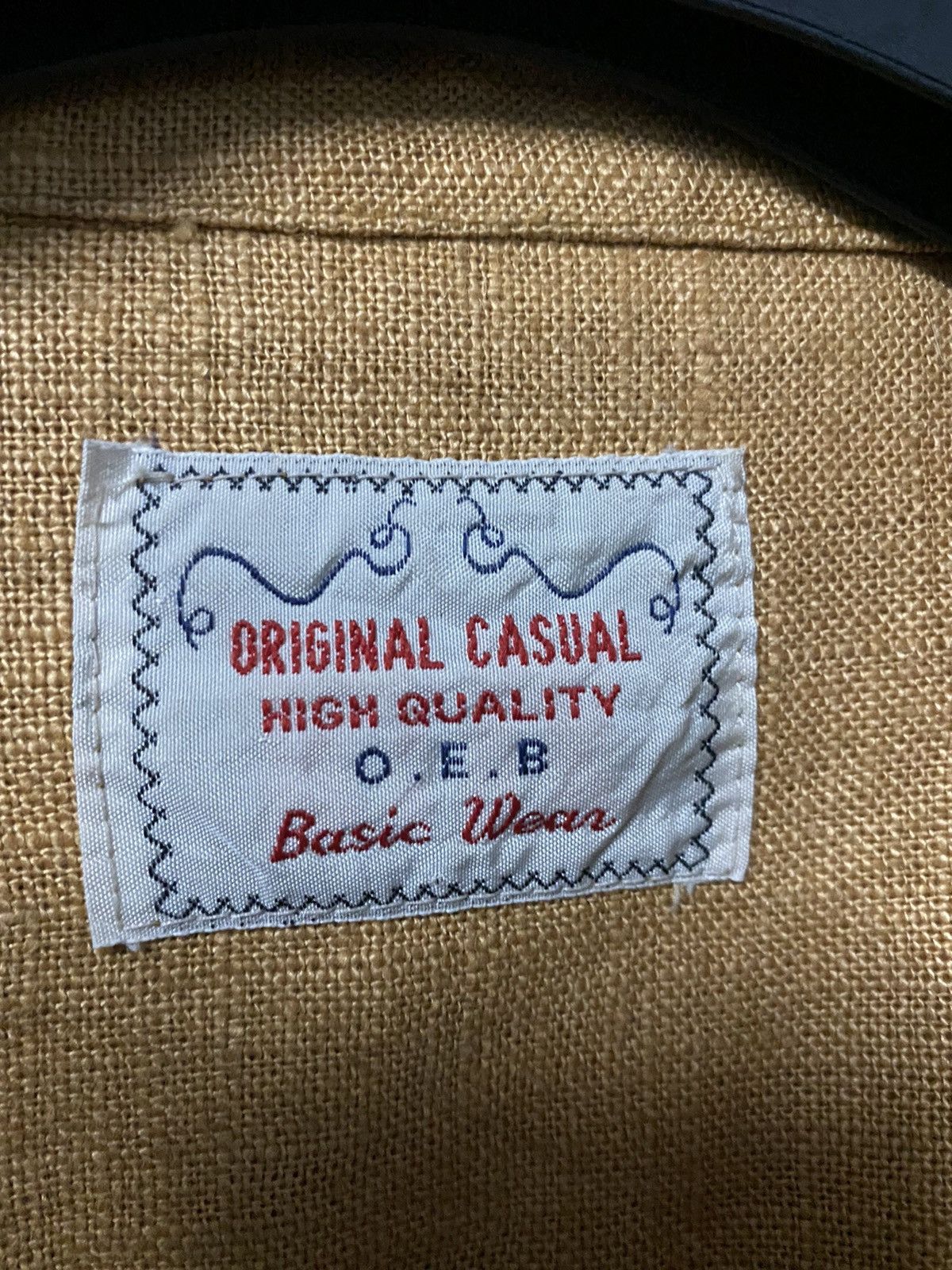 Japanese Brand × Other O.E.B ORIGANAL CASUAL JACKET Size US L / EU 52-54 / 3 - 7 Thumbnail