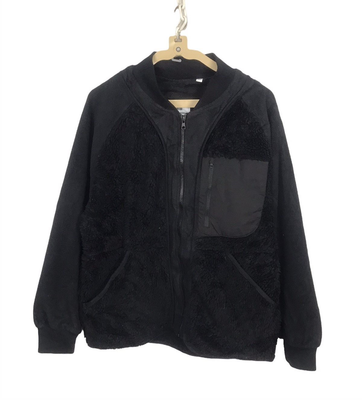 Uniqlo × White Mountaineering Uniqlo white mountaineering deep pile fleece zipper jacket Size US M / EU 48-50 / 2 - 4 Thumbnail