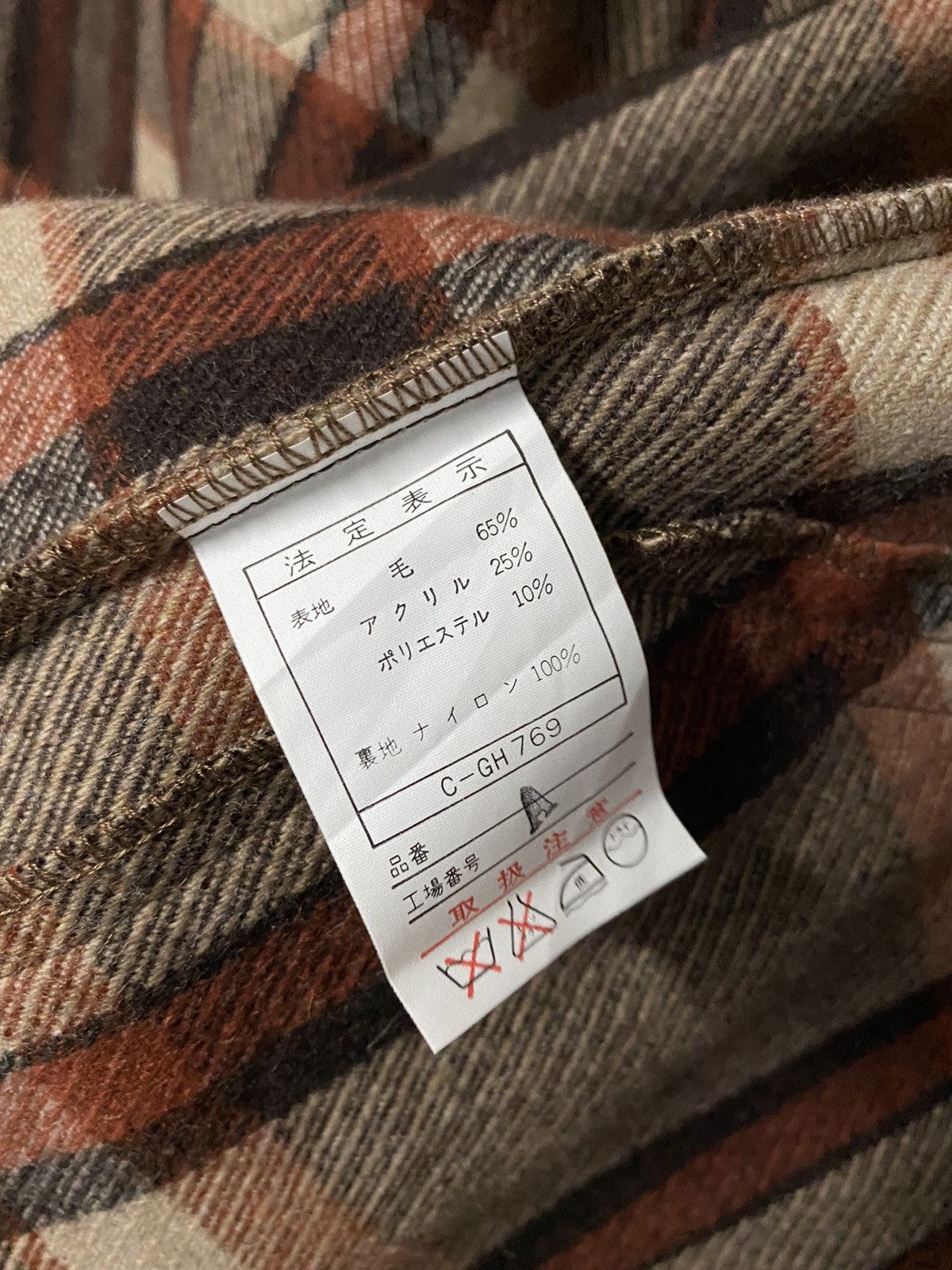 Japanese Brand FLANNEL JACKET Size US L / EU 52-54 / 3 - 9 Thumbnail