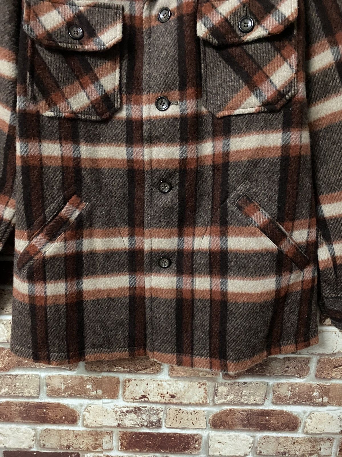 Japanese Brand FLANNEL JACKET Size US L / EU 52-54 / 3 - 4 Thumbnail