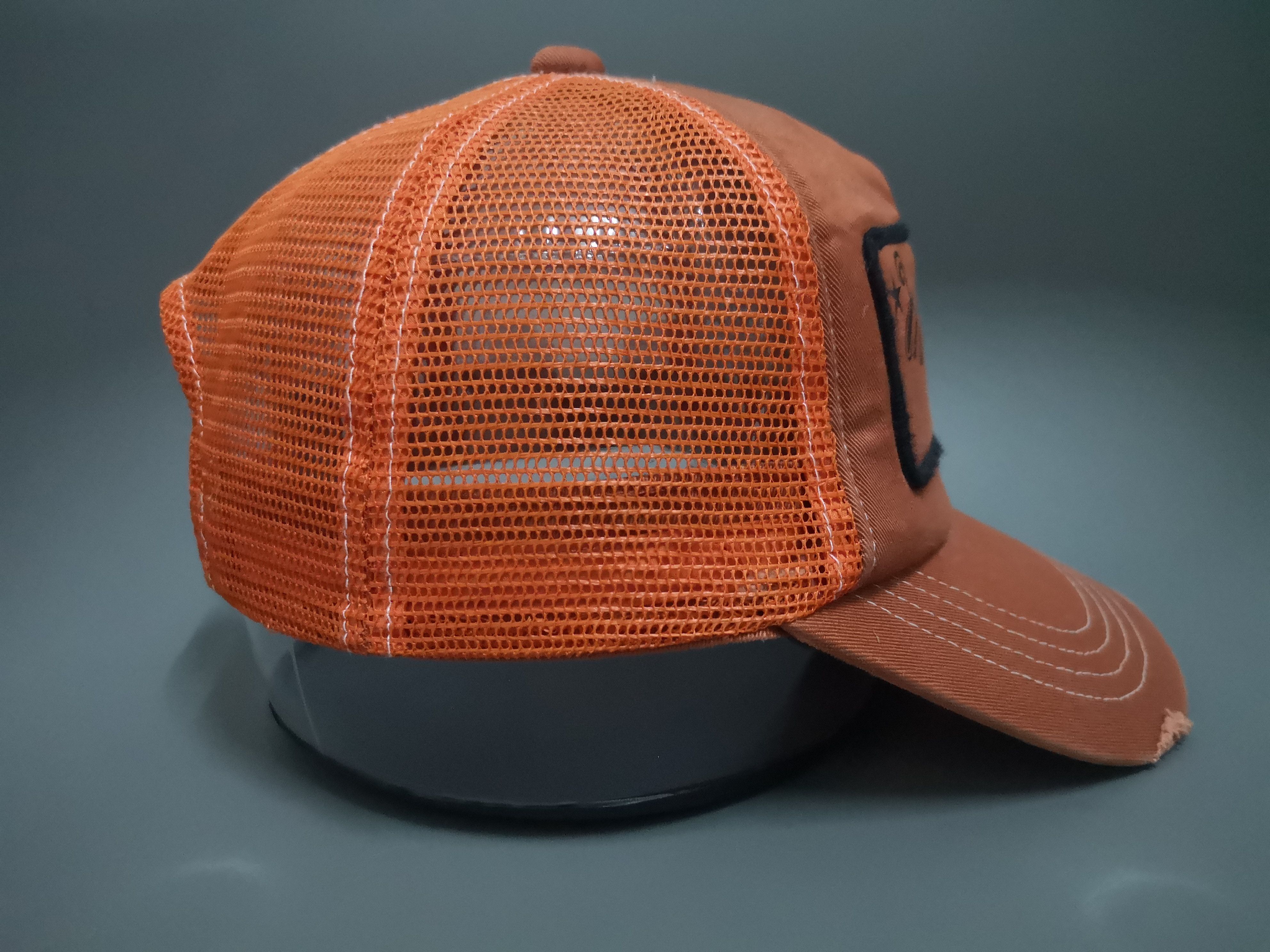 Japanese Brand RARE MOTORCYCLES PATCH TRUCKER HAT Size ONE SIZE - 9 Thumbnail