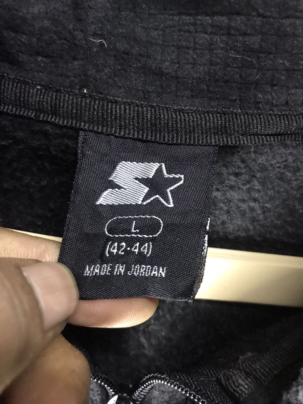 Starter Starter sweatshirt fleece half zipper made in Jordan Size US L / EU 52-54 / 3 - 3 Thumbnail