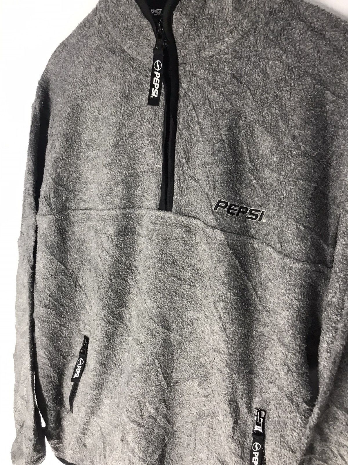 Pepsi Pepsi fleece half zipper sweatshirt Size US M / EU 48-50 / 2 - 5 Thumbnail
