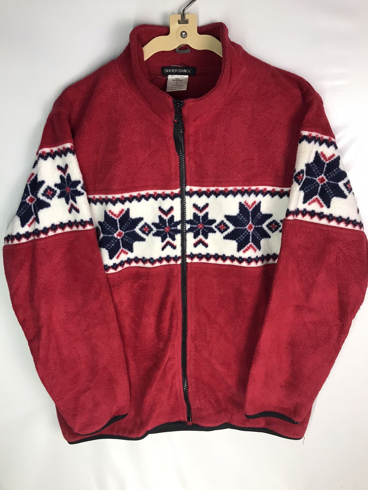 Other Fleece printed zipper sweater by shoer dance Size US M / EU 48-50 / 2 - 4 Thumbnail