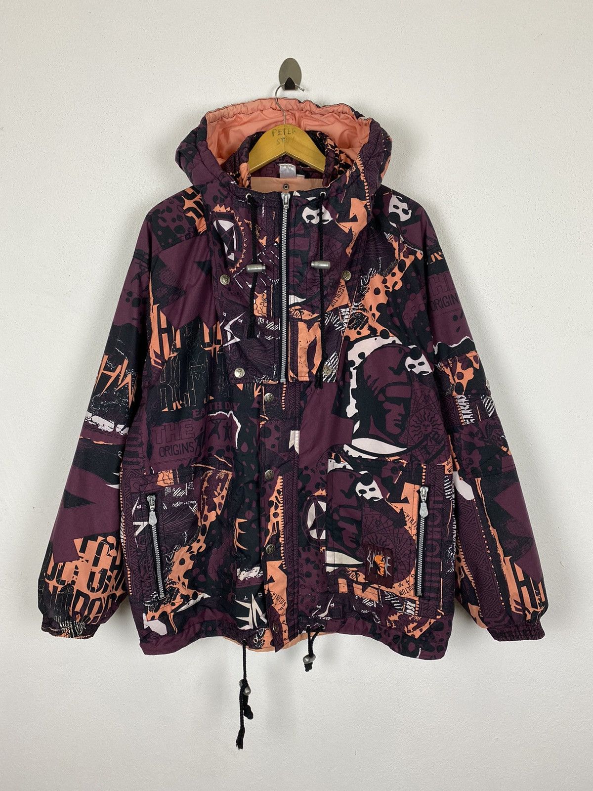 Slade SLADE WINDBREAKER OUTDOOR JACKET NICE DESIGN Size US L / EU 52-54 / 3 - 2 Thumbnail