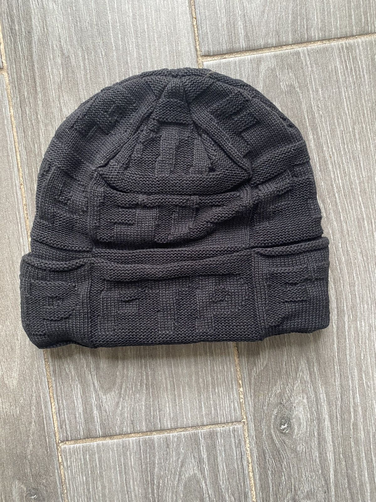Fuck The Population FTP Repeat Logo Knit Beanie Size ONE SIZE - 3 Thumbnail