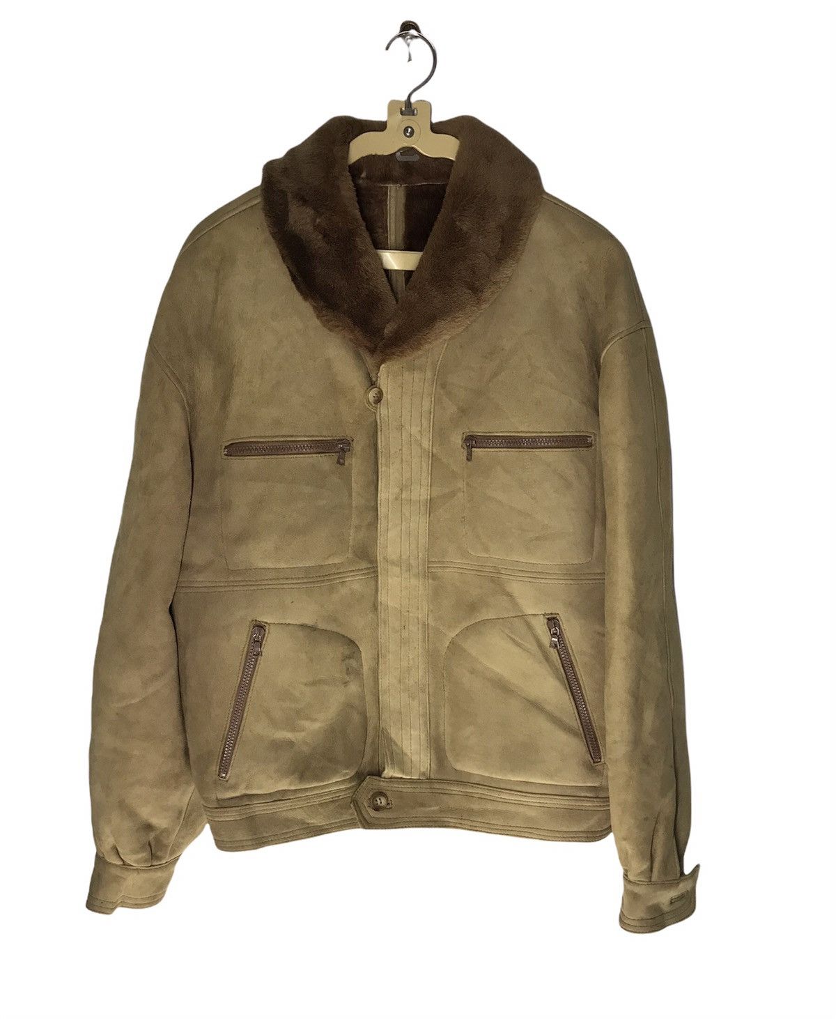 Other × Vintage Sherpa zipper jacket made in Spain Size US M / EU 48-50 / 2 - 1 Thumbnail