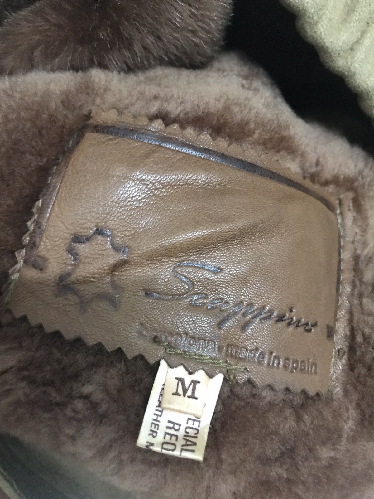 Other × Vintage Sherpa zipper jacket made in Spain Size US M / EU 48-50 / 2 - 4 Thumbnail