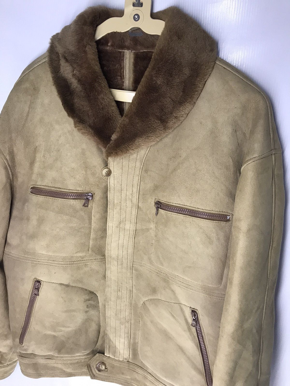 Other × Vintage Sherpa zipper jacket made in Spain Size US M / EU 48-50 / 2 - 3 Thumbnail