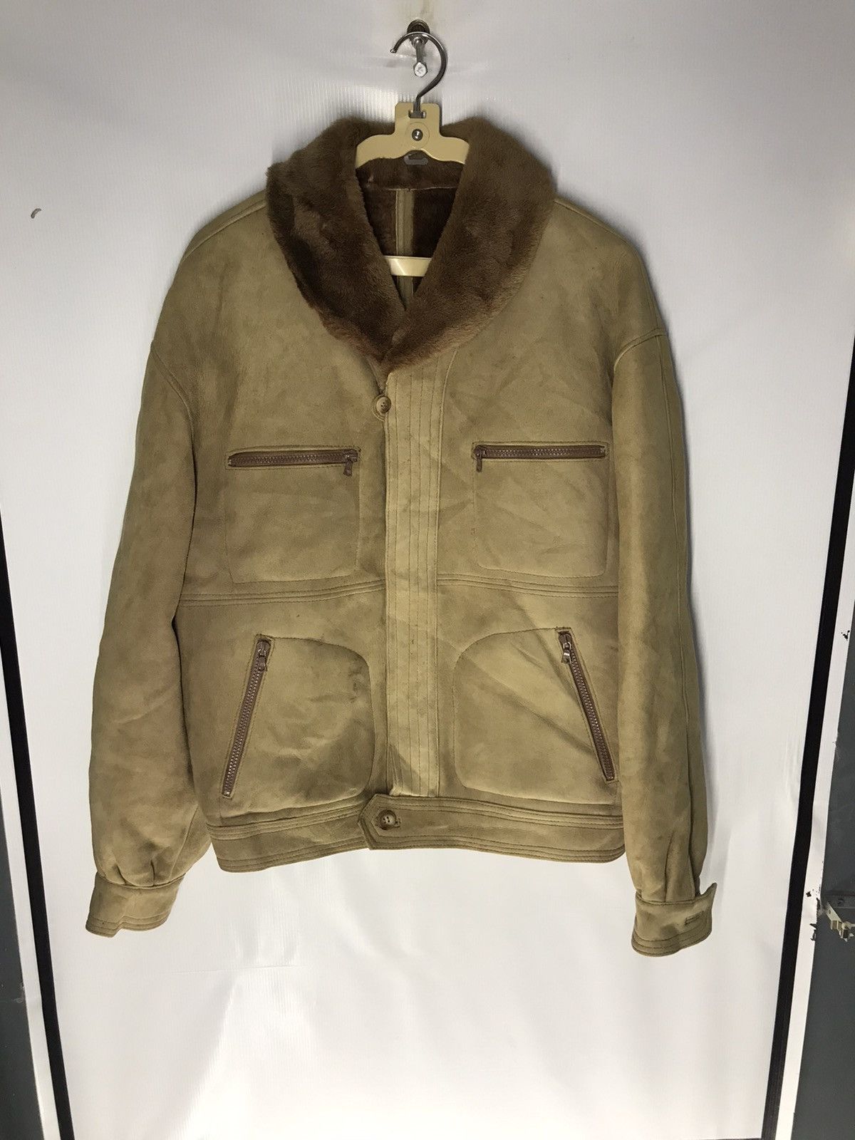 Other × Vintage Sherpa zipper jacket made in Spain Size US M / EU 48-50 / 2 - 6 Thumbnail