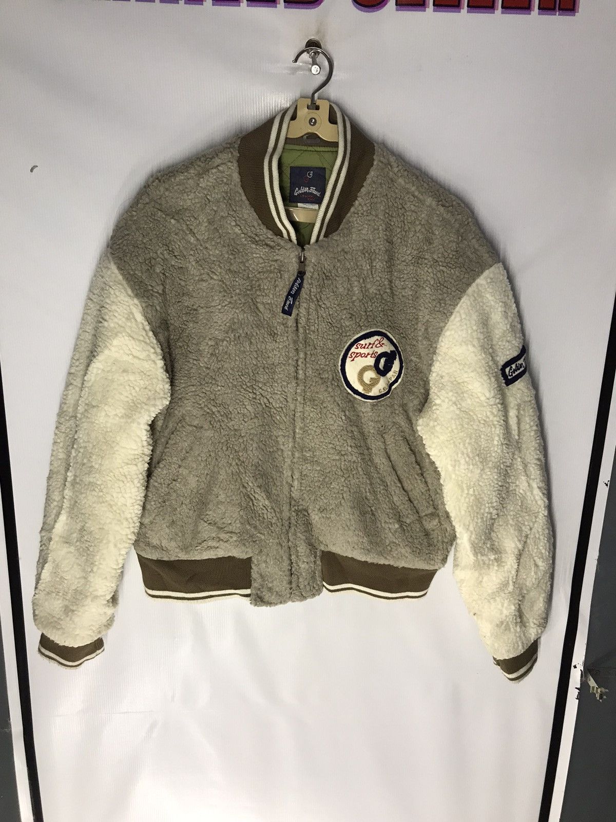 Japanese Brand Golden breed surf &sport fleece zipper sweater jacket Size US M / EU 48-50 / 2 - 7 Thumbnail