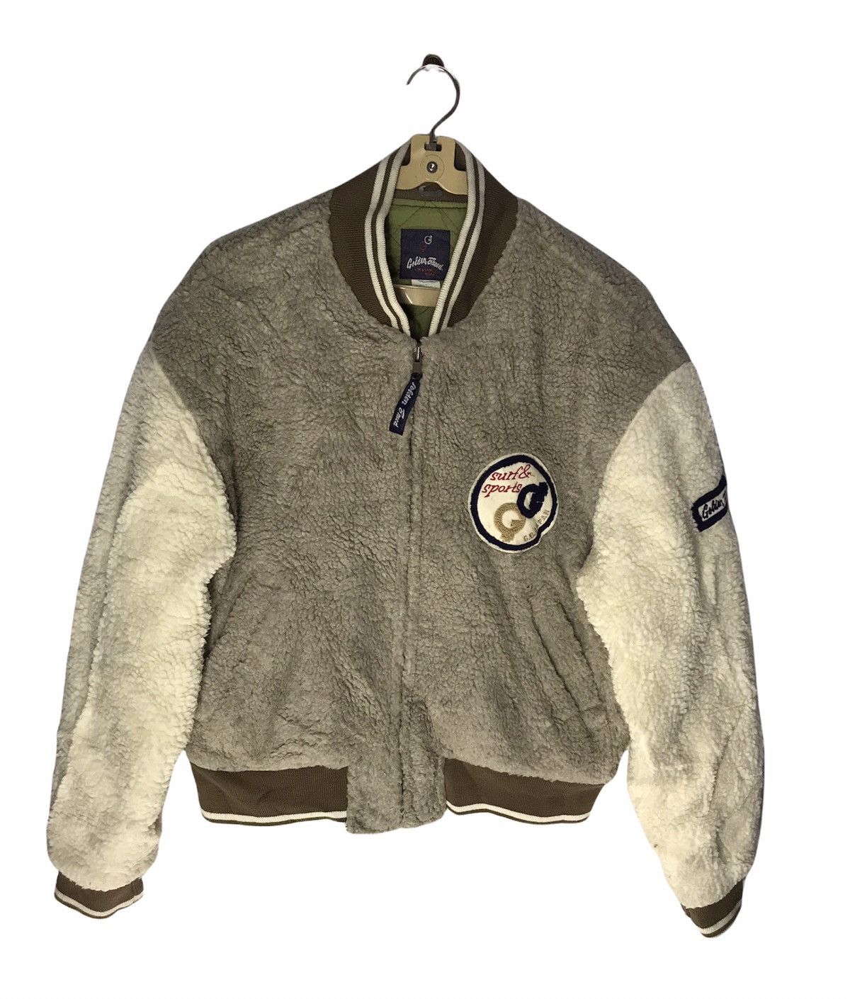 Japanese Brand Golden breed surf &sport fleece zipper sweater jacket Size US M / EU 48-50 / 2 - 1 Thumbnail