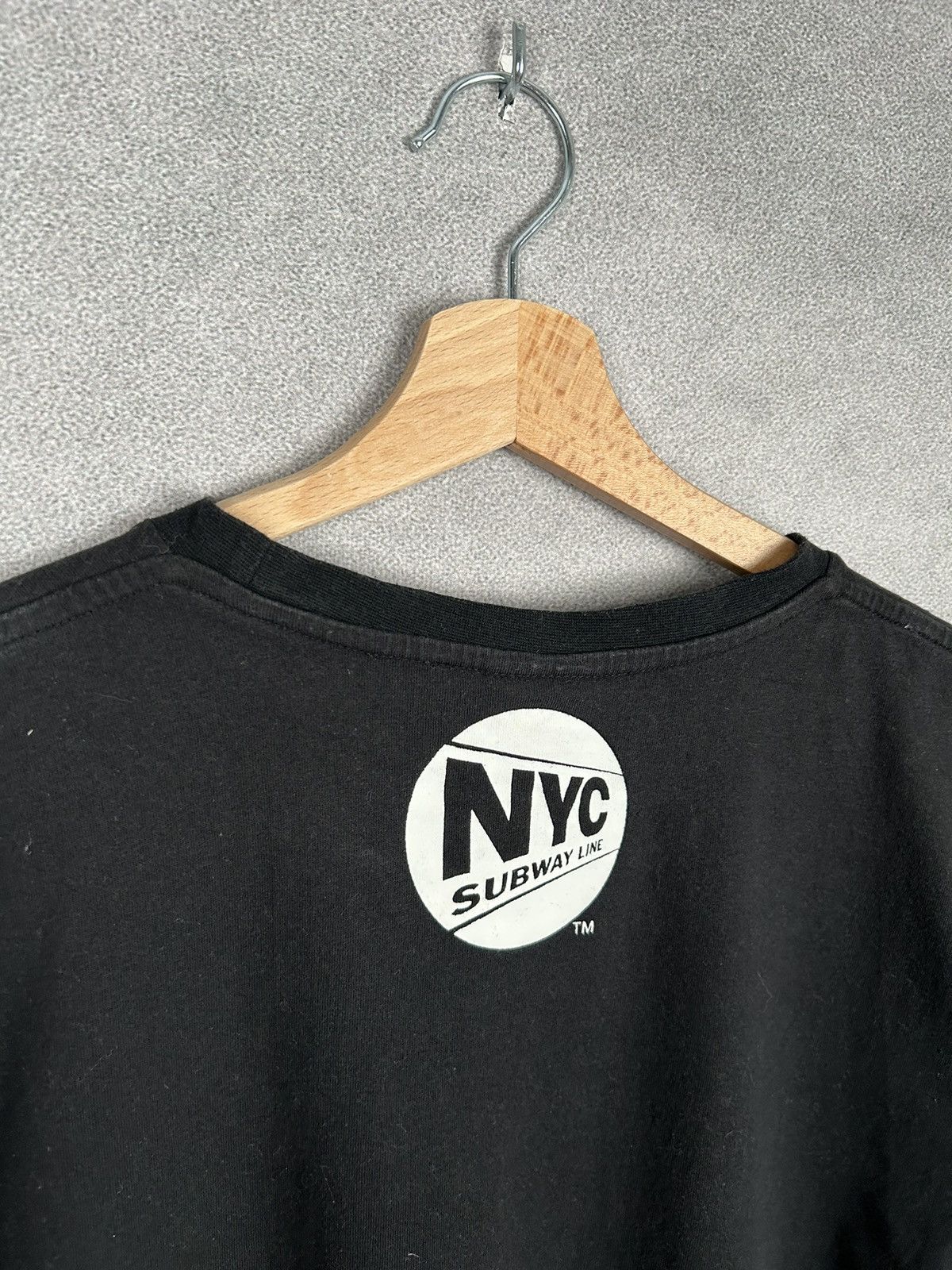 Vintage Vintage New York Subway Retro Map Tee AOP Full Printed 90s Size US XL / EU 56 / 4 - 5 Thumbnail
