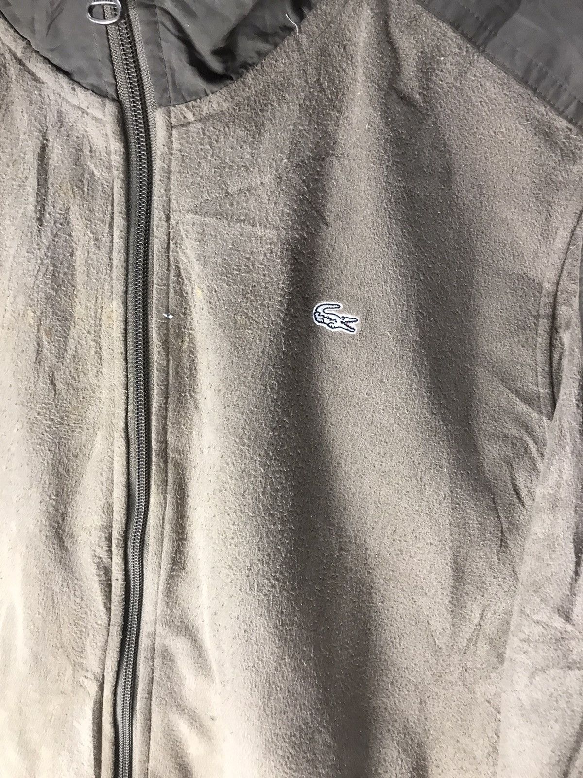 Lacoste Lacoste fleece sweater zipper Size US L / EU 52-54 / 3 - 4 Thumbnail