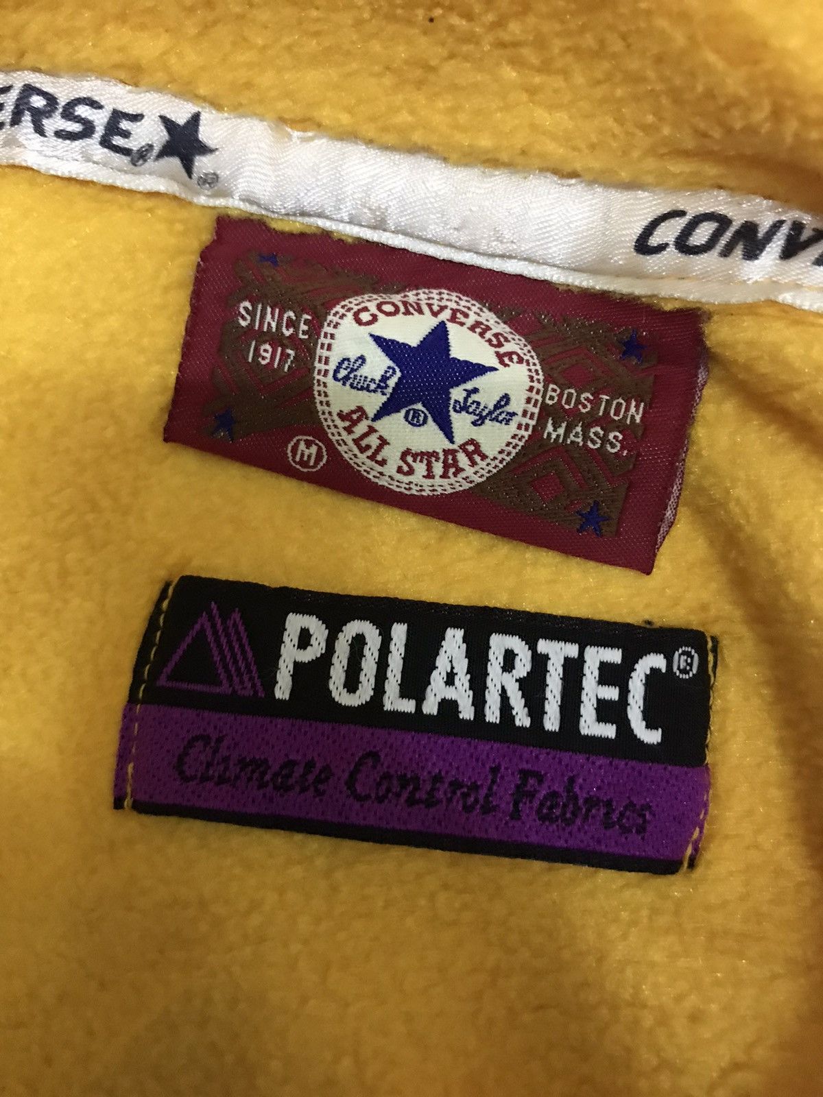 Converse × Polartec × Vintage Vintage converse x polartec fleece half zipper Size US M / EU 48-50 / 2 - 3 Thumbnail