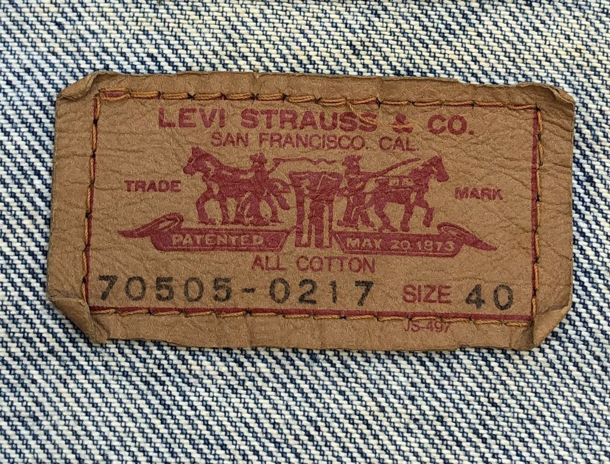 Levi's Vintage Levi's Trucker Denim Jacket Size US M / EU 48-50 / 2 - 15 Thumbnail