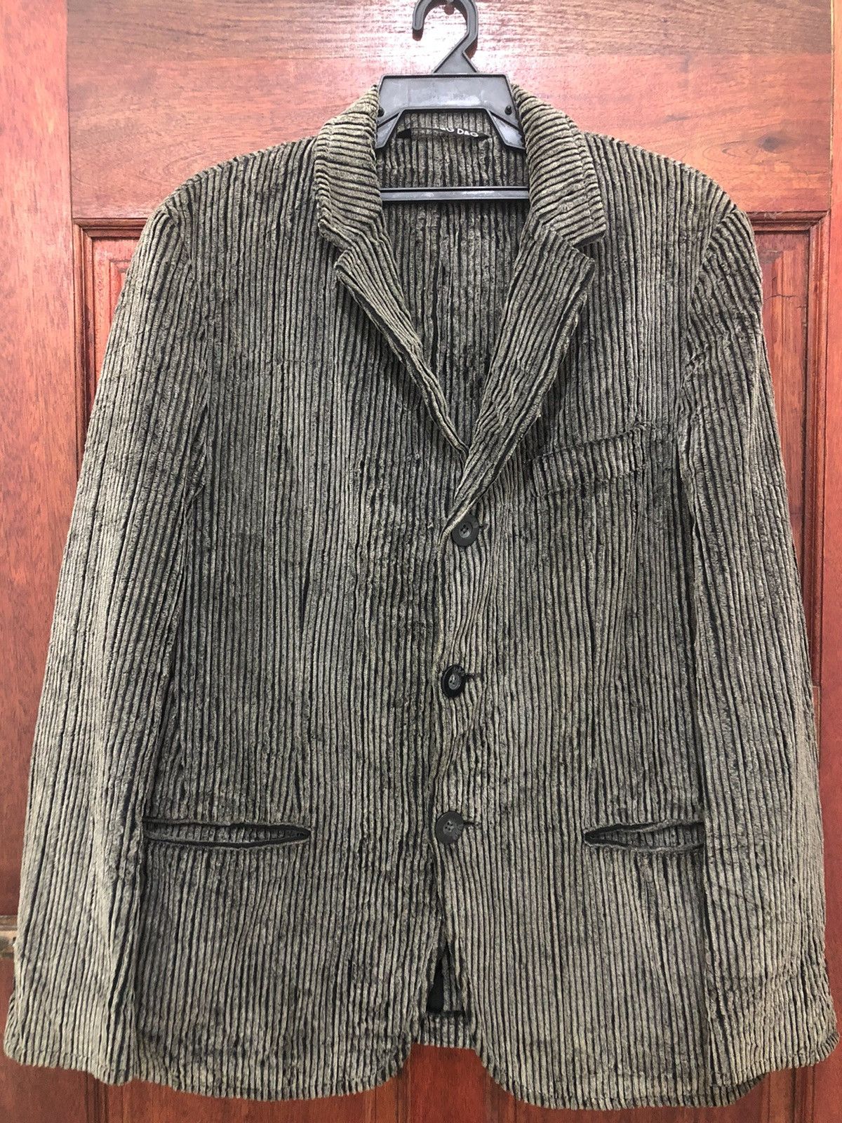 Dolce & Gabbana Dolce & Gabbana Corduroy Suit Jacket Fashion Size US M / EU 48-50 / 2 - 4 Thumbnail