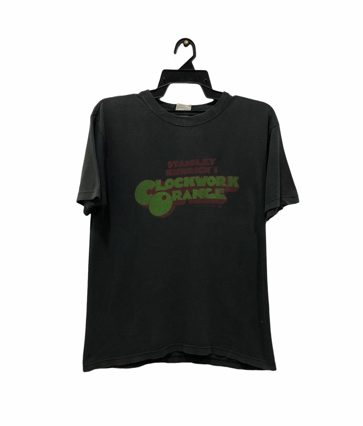 image of Vintage Stanley Kubrick’S Clockwork Orange Shirt in Black, Men's (Size Medium)