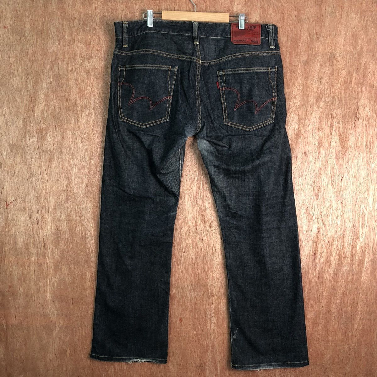 Edwin DL Edwin japan Black Denim jeans Pants #c187 Size US 36 / EU 52 - 6 Thumbnail
