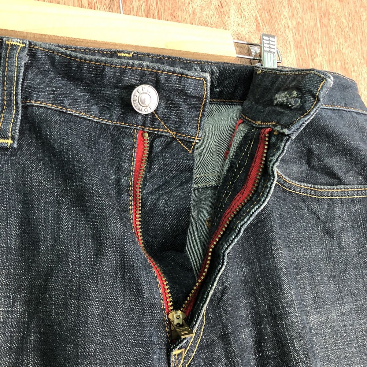 Edwin DL Edwin japan Black Denim jeans Pants #c187 Size US 36 / EU 52 - 5 Thumbnail