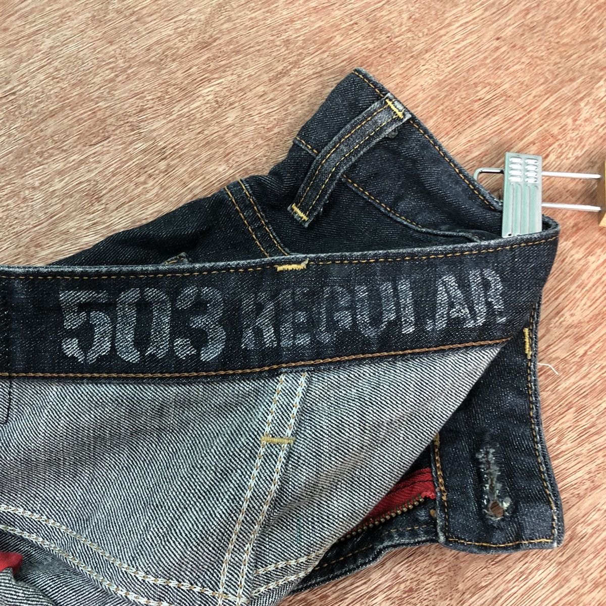 Edwin DL Edwin japan Black Denim jeans Pants #c187 Size US 36 / EU 52 - 11 Thumbnail