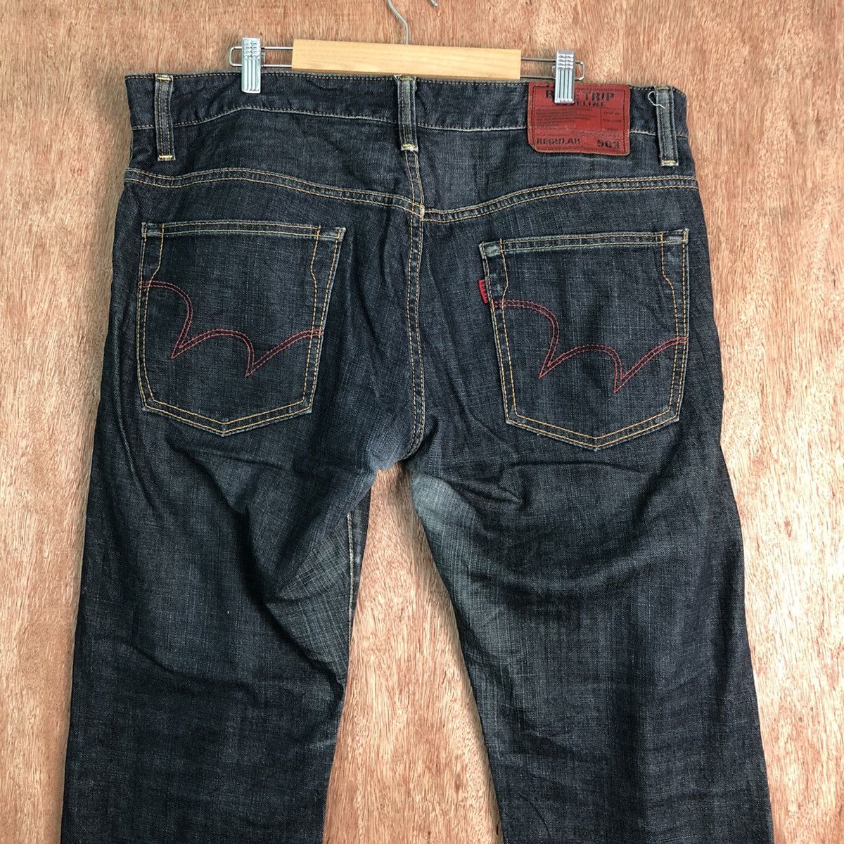 Edwin DL Edwin japan Black Denim jeans Pants #c187 Size US 36 / EU 52 - 7 Thumbnail