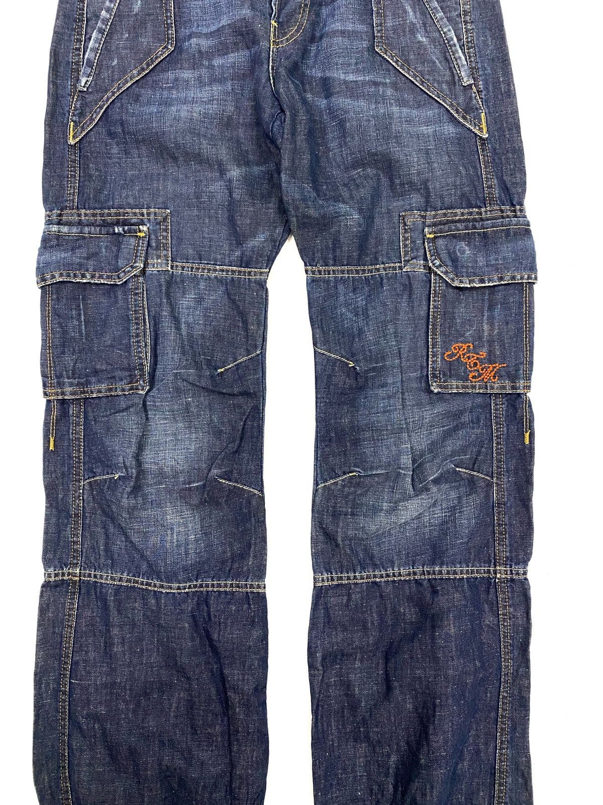 Japanese Brand Replay Tactical Cargo Denim Size US 30 / EU 46 - 4 Thumbnail