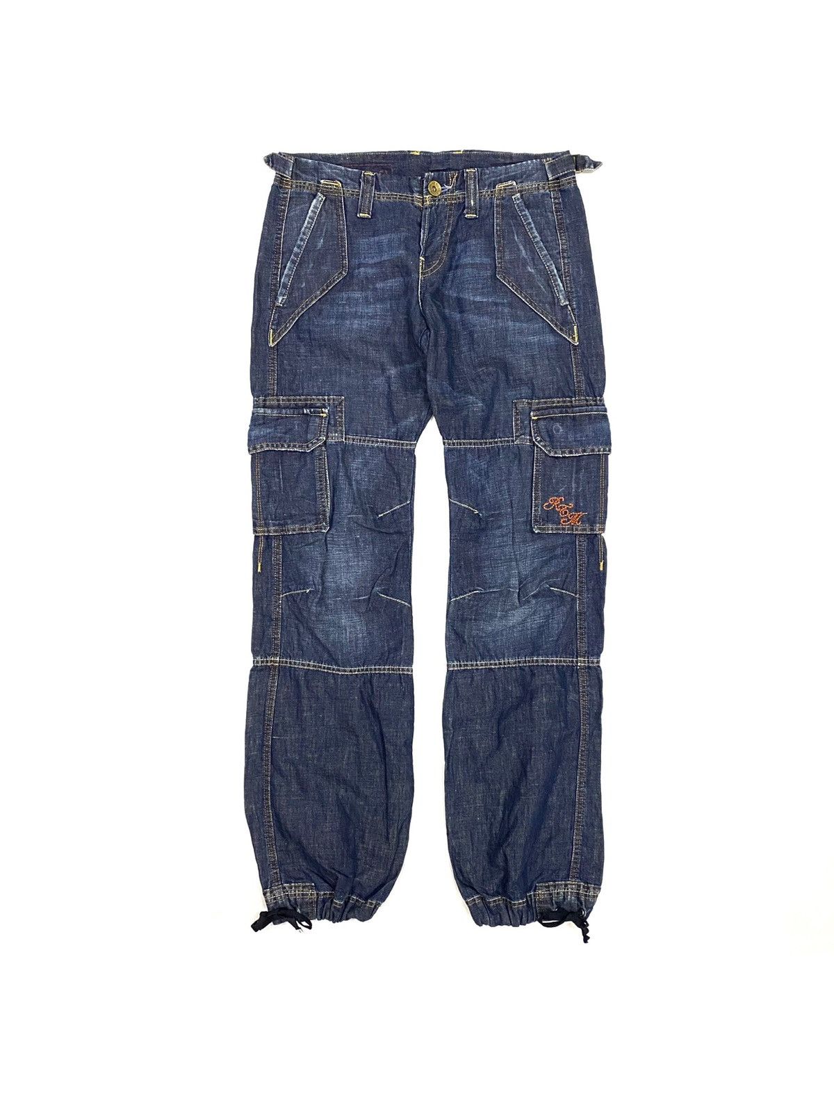 Japanese Brand Replay Tactical Cargo Denim Size US 30 / EU 46 - 1 Thumbnail