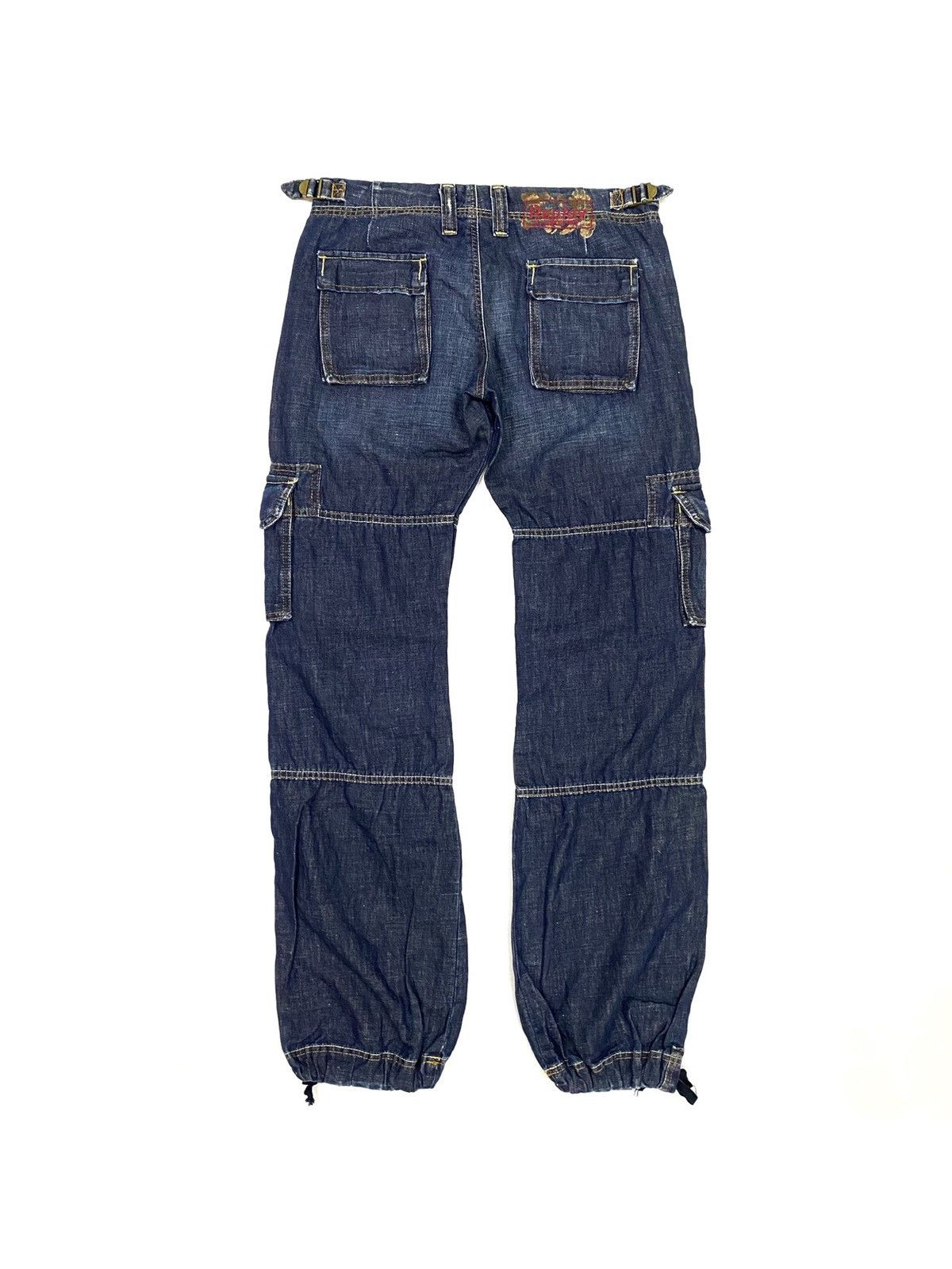 Japanese Brand Replay Tactical Cargo Denim Size US 30 / EU 46 - 2 Thumbnail