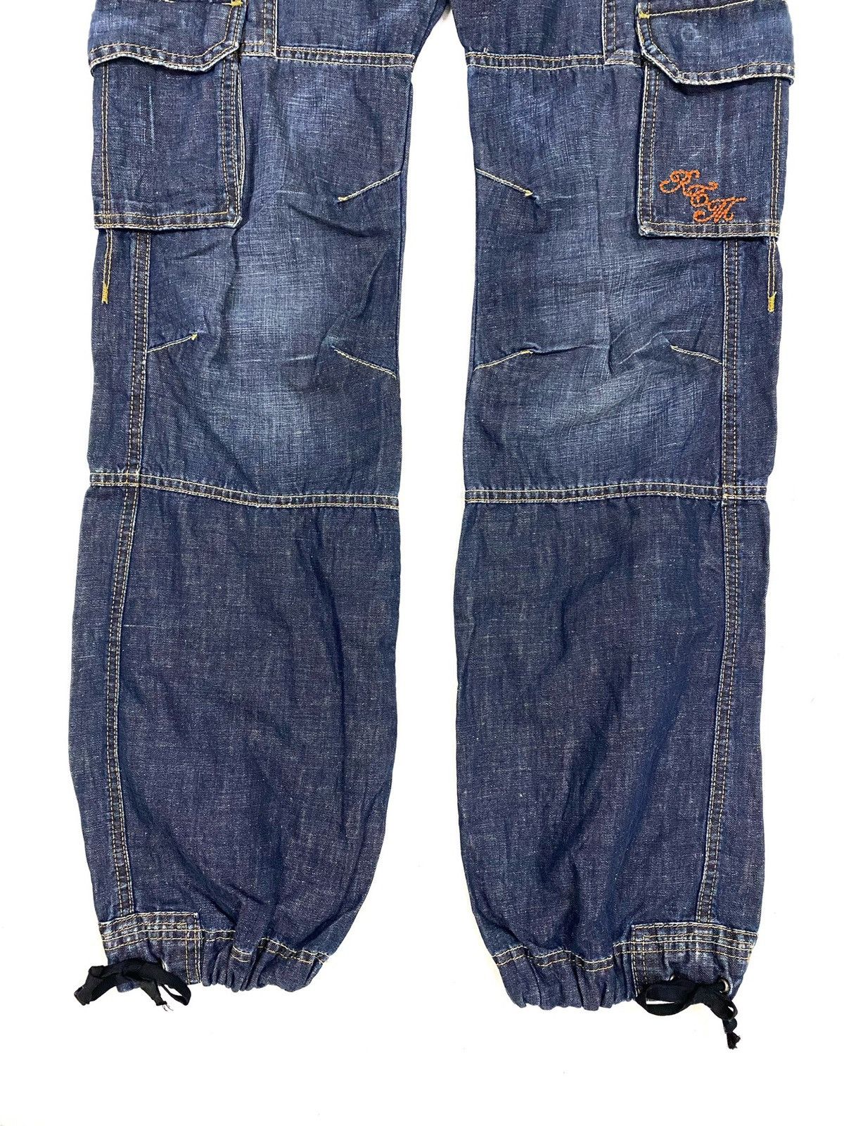 Japanese Brand Replay Tactical Cargo Denim Size US 30 / EU 46 - 5 Thumbnail