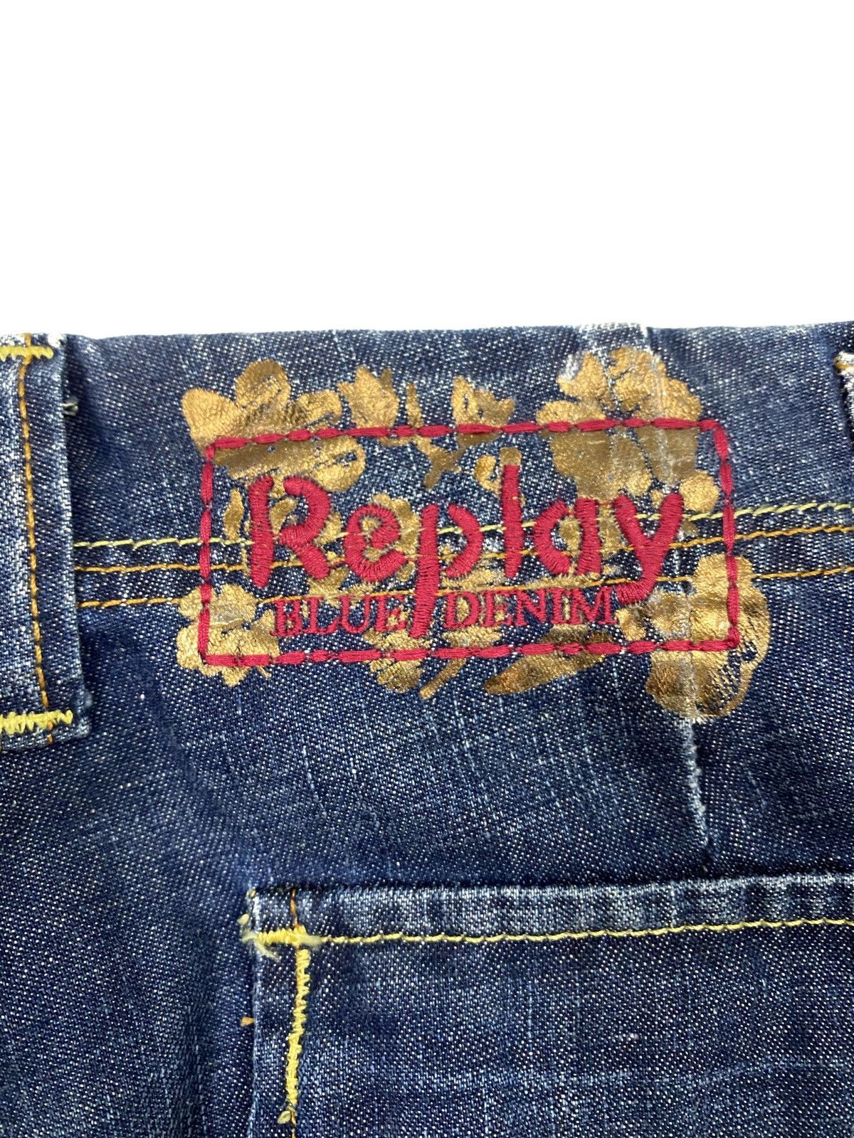 Japanese Brand Replay Tactical Cargo Denim Size US 30 / EU 46 - 8 Thumbnail